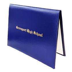 Diploma Cover w/ Foil Stamped Text