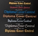 Diploma Cover w/ Foil Stamped Text - DCFST