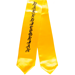 Gold stole printed "VALEDICTORIAN"