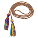 Rainbow variegated honor cord